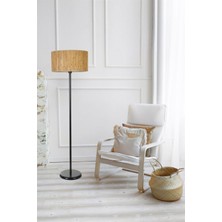 Lumexx Bambu 07 Abajurlu Lambader Siyah