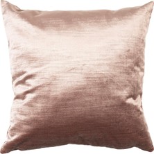 Kadife 43*43 cm Kırlent Kılıfı Pudra