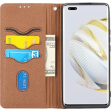 Mellow Mall Huawei Nova 10 Pro Için Kılıf El Cüzdan Pu Deri Kapak Flip Folio Kitap (Yurt Dışından)