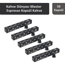 Kahve Dünyası 9 Master Espresso Kapsül Kahve 50 Kapsül