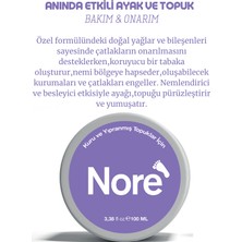 Nore Kuru Ve Yıpranmış Ayaklar & Topuklar Için Çatlak Tamir Edici Ayak Ve Topuk Kremi Foot Therapy 100 Ml