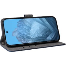 Mellow Mall Google Piksel 9 Pro Flip Folio Cüzdan Rfıd Engelleme Kart Yuvaları Pu Için Kılıf (Yurt Dışından)