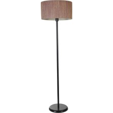 Lumexx Bambu 04 Abajurlu Lambader Siyah