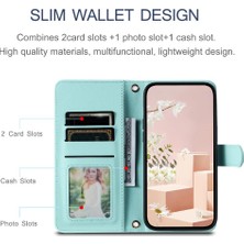 Mellow Mall Realme 6 Pro Için Telefon Kılıfı Kart Yuvaları Tutucu Manyetik El Kayışı Flip (Yurt Dışından)