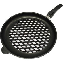 Amt 432BBQEZ20B Delikli Döküm Bbq Tava 32 cm (Sökülebilir Sap.)