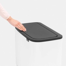 Brabantia 001-01-BO White Dokunmatik Çöp Kutusu 11+23 Litre