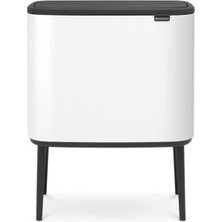 Brabantia 001-01-BO White Dokunmatik Çöp Kutusu 11+23 Litre