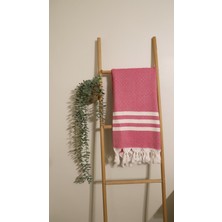 AQUATOLIA Bambu Elmas Peştemal -  Pamuk- 100X180- Peştemal- Plaj Havlusu- Elmas Desen