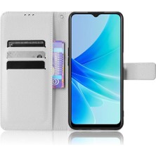 Mellow Mall Oppo A57 4g Kapak Için Kılıf Kickstand Manyetik Cüzdan Kart Tutucu (Yurt Dışından)