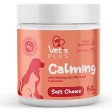 Vet's Plus Calming Çiğnenebilir Tablet 60'lı (Kedi ve Köpekler için Sakinleştirici)