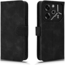 Mellow Mall Tecno Pova 6 Pro 5g Kart Ekleme Deri Folio Flip Case Için Kılıf (Yurt Dışından)