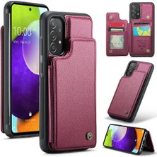 Mellow Mall Samsung Galaxy Için Caseme Cüzdan Kılıf A52S 5g Pu Deri Ince Darbeye (Yurt Dışından)