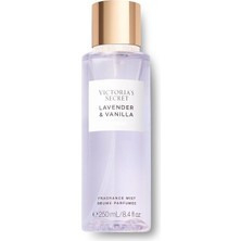 Victoria's Secret Midnight Bloom-Lavender Vanilla Vücut Spreyi Ikili Set