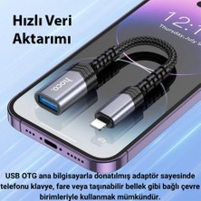 Polham Süper Hızlı Type-C To USB 3.0 Otg Adaptörü, Kulaklık, Mouse, Klavye, USB Bellek Çevirici Adaptör