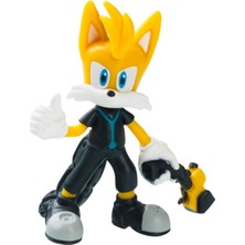 Sonic Prime 3 Lü Figür Blister Set - Tails Nine + Rusty Rose + Rebel Rouge 6.5 cm - SON2020