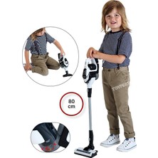 Toyfest Bosch Sesli ve Işıklı Oyuncak Dikey Vakum Elektrik Süpürgesi - Beyaz - 80CM