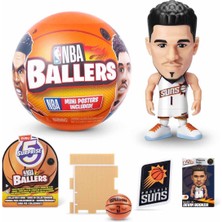 4 Adet Aksesuarlı Nba Ballers Sürpriz Paket - Nba Basketbolcu Süpriz Mini Figür - 4 Adet - 9.5 cm