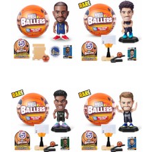 4 Adet Aksesuarlı Nba Ballers Sürpriz Paket - Nba Basketbolcu Süpriz Mini Figür - 4 Adet - 9.5 cm