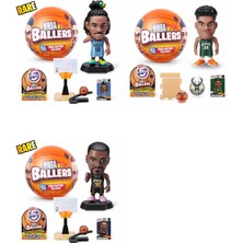 4 Adet Aksesuarlı Nba Ballers Sürpriz Paket - Nba Basketbolcu Süpriz Mini Figür - 4 Adet - 9.5 cm