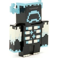 Jada Minecraft Metal Döküm Die - Cast Figür Karakterler - Warden - 6.5 cm