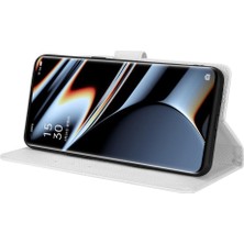 Mellow Mall Oppo Bulmak Için Kılıf X5 Pro Kickstand Manyetik Cüzdan Kapak Kart Tutucu (Yurt Dışından)