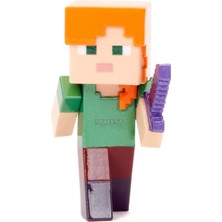 Jada Minecraft Metal Döküm Die - Cast Figür Karakterler - Alex - 6.5 cm