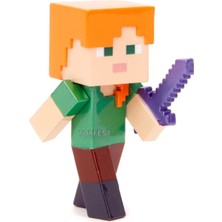 Jada Minecraft Metal Döküm Die - Cast Figür Karakterler - Alex - 6.5 cm