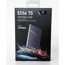 Hiksemi Elite 7s 1tb 2000MB/S Taşınabilir SSD HS-ESSD-ELITE7S 1t