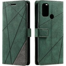 Mellow Mall Oppo A53 2020 Kart Tutucu Için Kickstand Manyetik Darbeye Cüzdan Pu (Yurt Dışından)