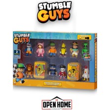 Stumble Guys 12'li Figür Set - Sürpriz Figürlü - Mr. Stumble