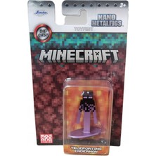 Jada Nano Metalfics Minecraft Metal Döküm Die - Cast Mini Figür - Teleporting Enderman - 4 cm