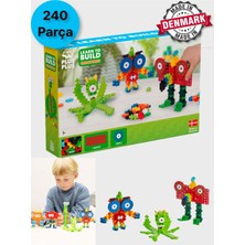 Toyfest Plus - Plus Minecraft Temalı Learn To Build Creatures - Yaratıklar LEGO Yapı OYUNCAĞI(240 PARÇA)3907