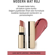 Bobbi Brown Bobbie Brown Luxe Matte Ruj - 315 Neutral Rose