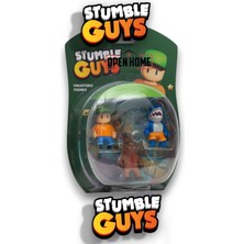 Toyfest Stumble Guys 3'lü Figür  - 5 cm - 3 Adet -  Mr. Stumble  - Capybara - Megalodon