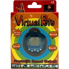 Nostaljik Sanal Bebek ( Virtual Pets ) - Kalp Mavi