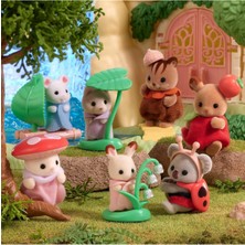 Sylvanian Families Orman Temalı Kostümlü Aksesuarlı Sürpriz Mini Bebek - 1 Adet