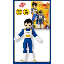 Monster Flex Dragon Ball Stretch Yumuşak Uzayan Elastik Figür 15 cm - Vegeta