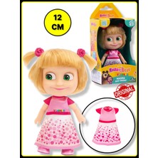 Masha And The Bear Masha ile Koca Ayı Çizgi Film Karakterlerinden 12 cm Masha Bebek- 1 Adet(Model 2)