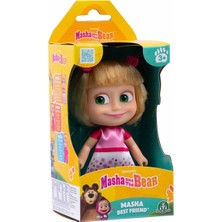 Masha And The Bear Masha ile Koca Ayı Çizgi Film Karakterlerinden 12 cm Masha Bebek- 1 Adet(Model 2)