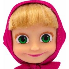 Masha And The Bear Masha ile Koca Ayı Çizgi Film Karakterlerinden 12 cm Masha Bebek- 1 Adet(Model 1)