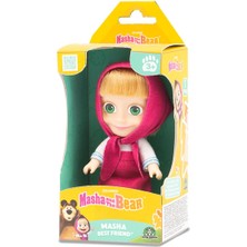 Masha And The Bear Masha ile Koca Ayı Çizgi Film Karakterlerinden 12 cm Masha Bebek- 1 Adet(Model 1)