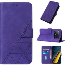 Mellow Mall Xiaomi Poco X6 Pro 5g Flip Folio Kitap Koruyucu Cüzdan Kapak Pu (Yurt Dışından)