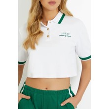 Guess Kadın Standart Polo T-Shirt