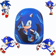Shopiolog Sonic 3D Kabartmalı Anaokulu Kreş ve Günlük Çocuk Anaokulu Sırt Çantası