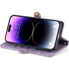 Mellow Mall IPhone 14 Için Flip Case Cüzdan Kılıf Basit Iş Flip Kapak (Yurt Dışından)