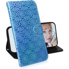 Mellow Mall Tecno Pova 4 Pro Için Kılıf Standı Tutucu Glitter Renkli Cüzdan Kılıf Kartı (Yurt Dışından)