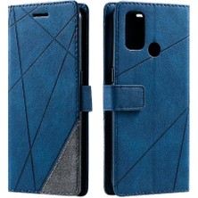 Mellow Mall Oppo A53 2020 Kart Tutucu Için Kickstand Manyetik Darbeye Cüzdan Pu (Yurt Dışından)