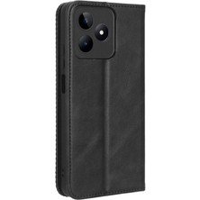 Mellow Mall Realme C53 4g Pu Deri Cüzdan Manyetik Kapatma Için Kılıf (Yurt Dışından)