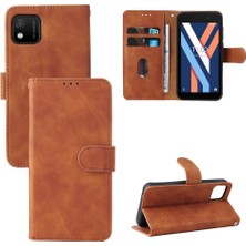 Mays Boutique Wiko Y52 Deri Folio Flip Case Koruyucu Kapak Kartı Için Kılıf Tam (Yurt Dışından)