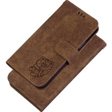 Mays Boutique Iphone 12 Için Kılıf Tutucu Kapak Çevirin Folio Cüzdan Kılıf Kabartmalı Sevimli (Yurt Dışından)